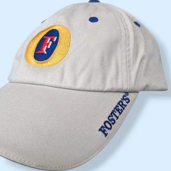 White Foster's Beer Baseball Cap - Picture 2 of 7
